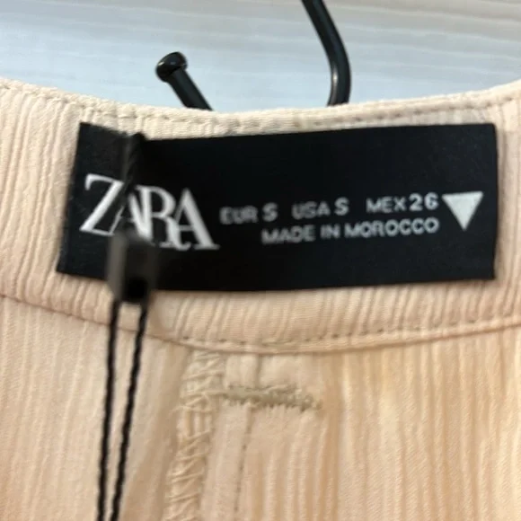 NWT ZARA viscose high waisted pants - Picture 6 of 9